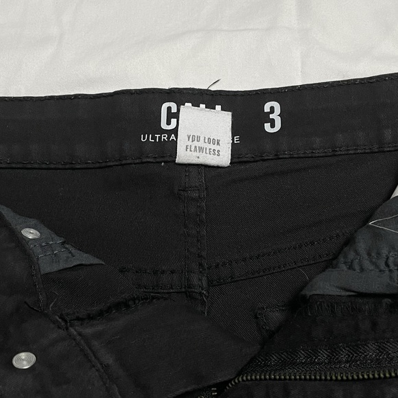 Ultra High Rise Distressed Jean Shorts (Jorts) - Picture 2 of 3